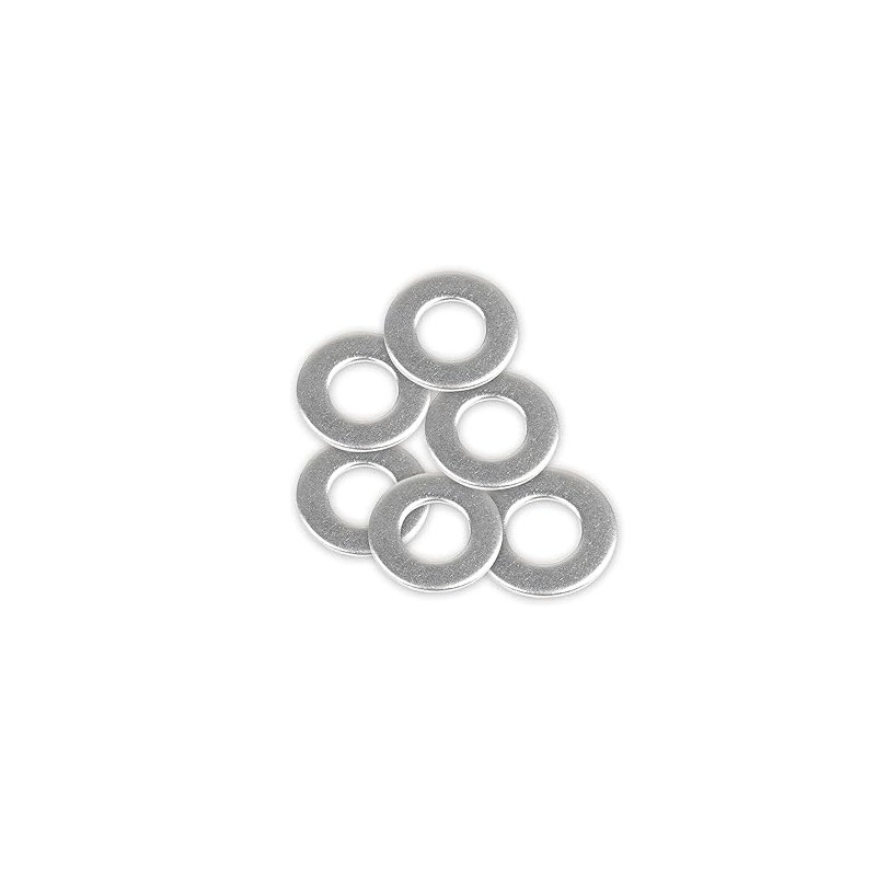 Fixation de quincaillerie pour porte à passe-tringle, 8 x 3/8