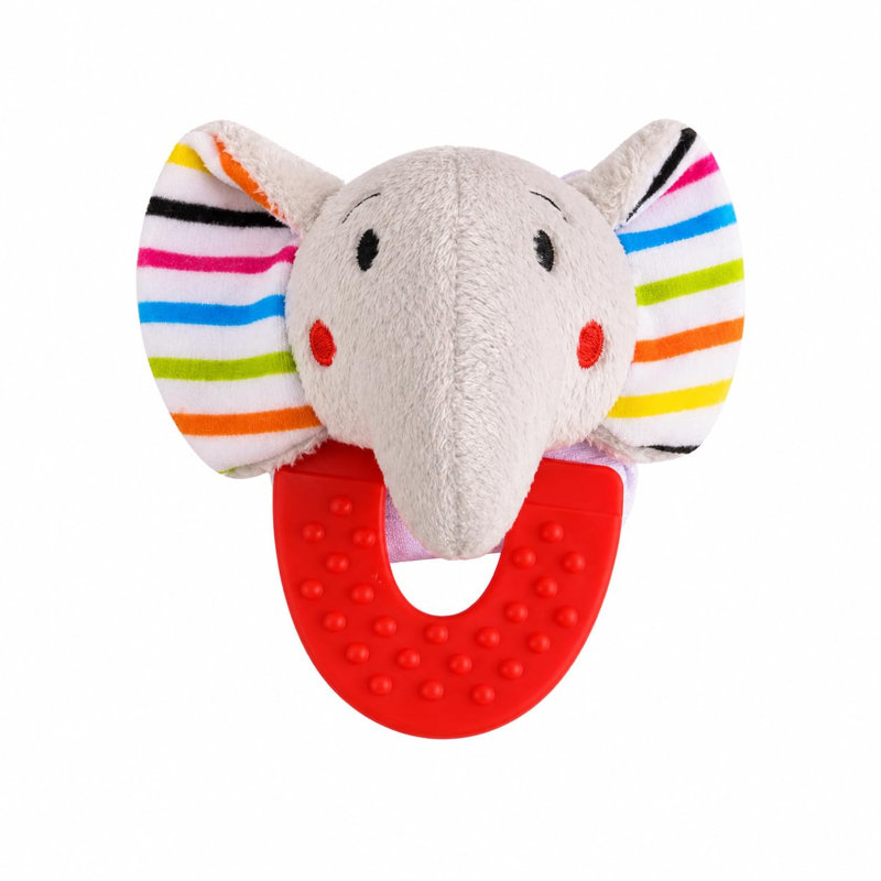 Anneau de dentition pour bébé Wristy Buddy - Éléphant