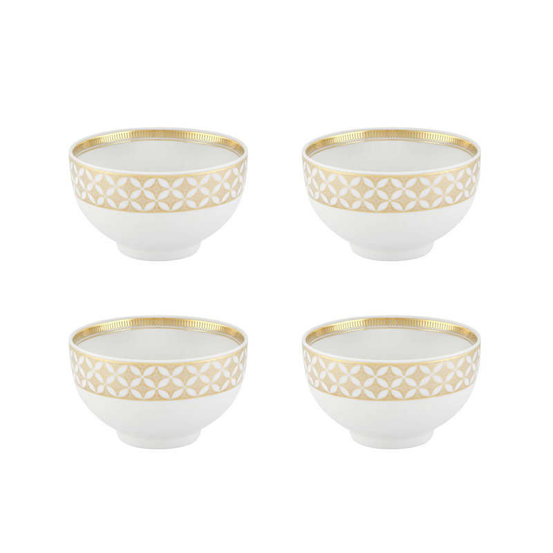 Bol à soupe 18,29 onces Gold Exotic