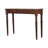 Turned Legs 3 Drawer Chestnut Console