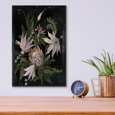 «Flower Show 1 Neutral» par Julia Purinton, art mural en verre acrylique