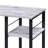 Antique 2-Shelf Rectangular Writing Desk-1497038450