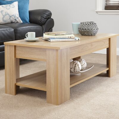 Zipcode Design Adrianne Lift Top Extendable Coffee Table with Storage ...