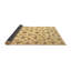 Tapis jaune/gris contemporain-73414425
