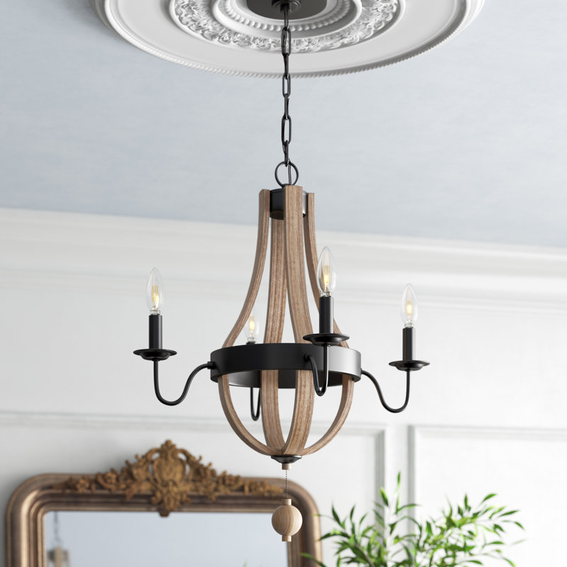 Lustre 3 lumières façon bougie Dolins