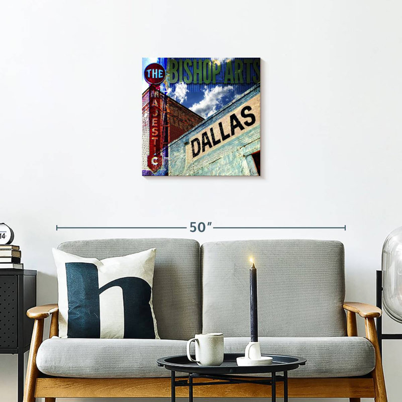 Lilie Bishop Art - Dallas, H 20 po x l 20 po