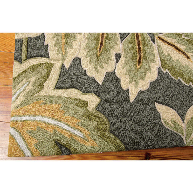 Tapis gris contemporain Karyn, Rectangle 1 pi 9 po x 2 pi 9 po