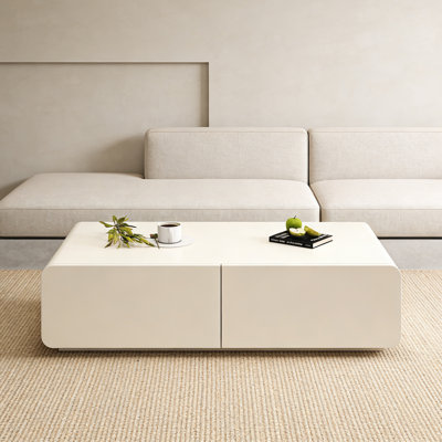 Modern minimalist luxury coffee table