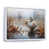 Cadre flottant blanc