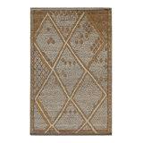 Moroccan Hand Knotted Area Rug