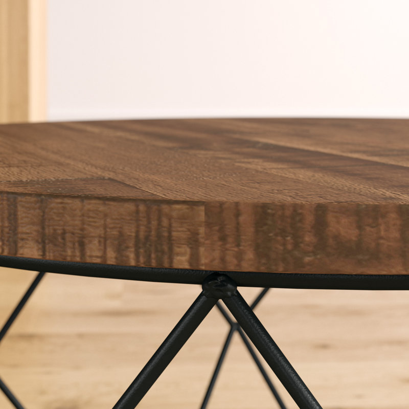 Dominik Coffee Table, Chestnut Brown