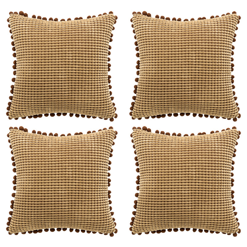 Housse de coussin Desray, Brun
