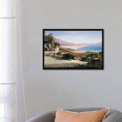 " A View Of The Bay Of Naples " by William Wyld