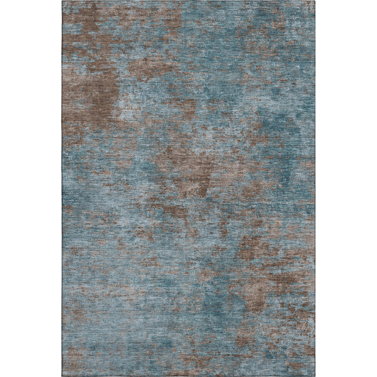 Premium Machine Washable Kumbhar AMF1359 Modern Rug