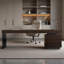 Bureau d'étude pour bureau à domicile avec tiroirs-474416664-474416668