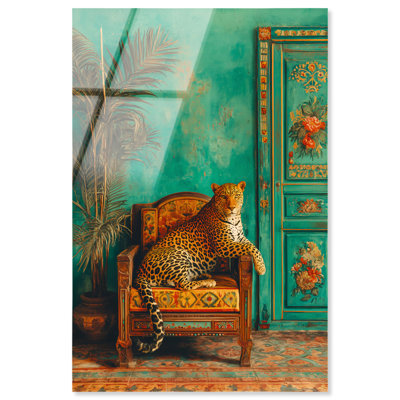 Décoration murale Jungle Luxe, reproduction acrylique sur toile par Art Remedy, prête à être suspendue, 30 x 45