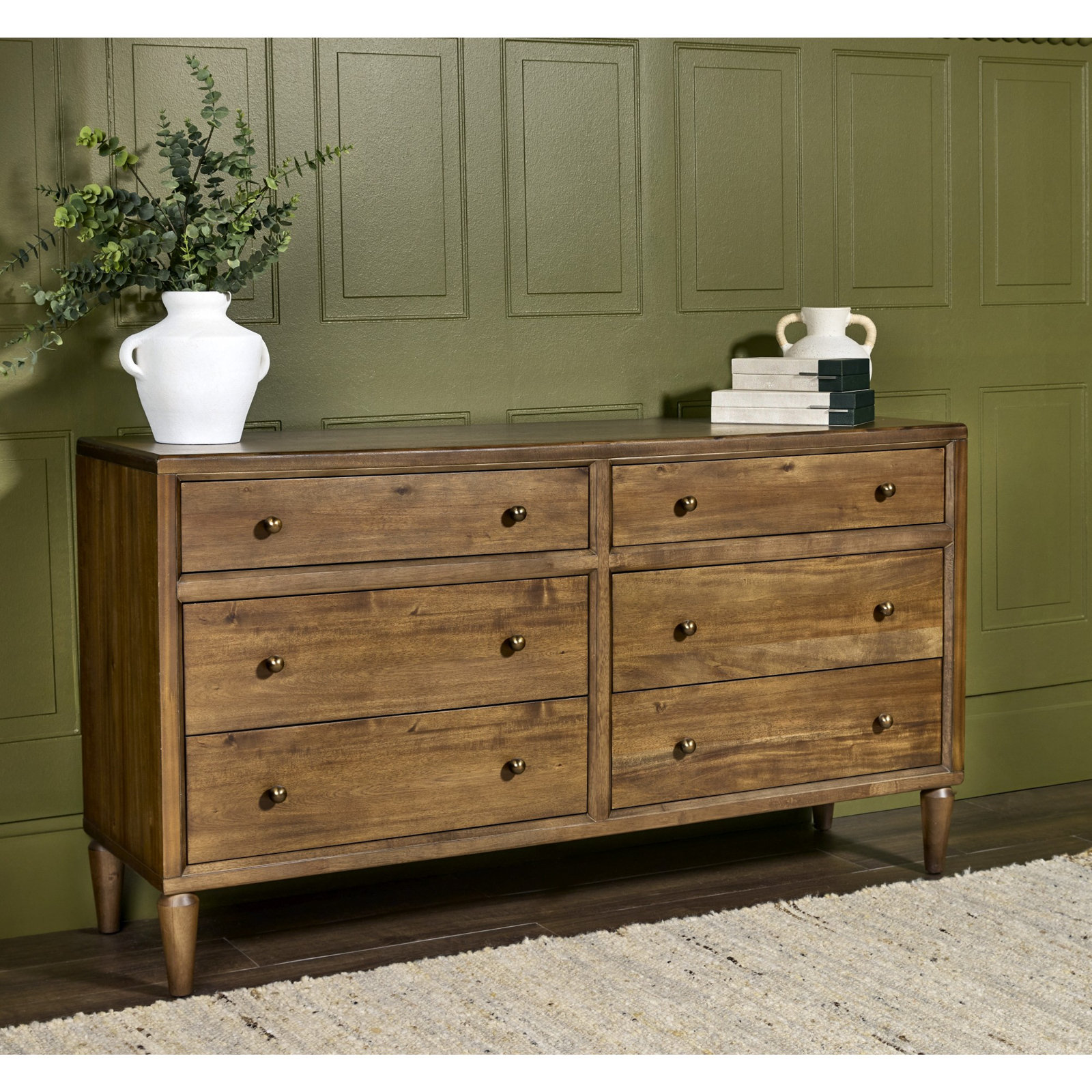 August Six-Drawer Dresser