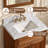 Claireville 30 " W Freestanding Standard Single Vanity Bathroom Vanity With Marble Top