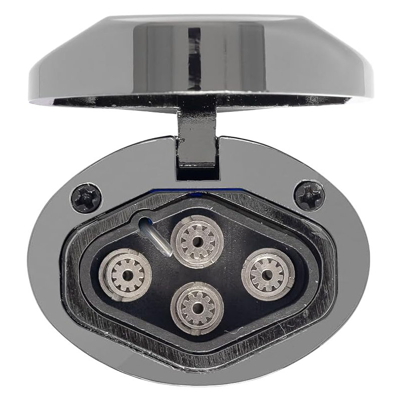 Briquet jet-flamme quadruple Paleto Veneto, Bleu