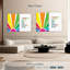 «Kids Inspirational II», ensemble de 2 reproductions sur toile par IvaCuddlyMural-927381411
