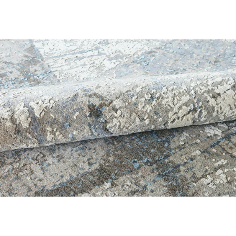 Abstract Area Rug, Rectangle 10' x 14'