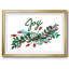 «Cut Wreath Christmas I», impression sur papier-740404300-740404301