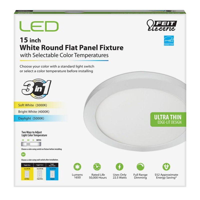 Dimmable Flush Mount