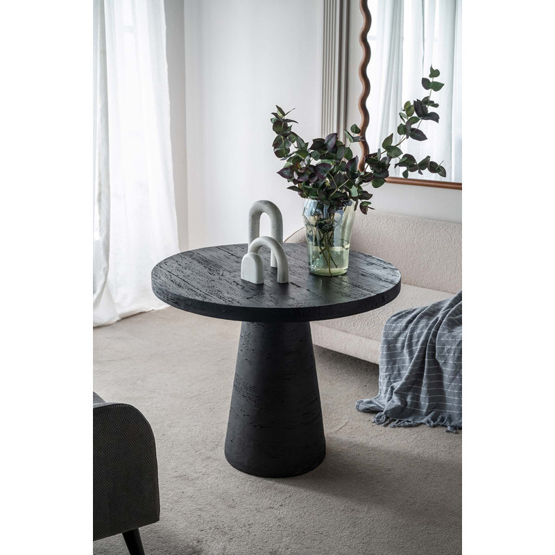 Table de salle à manger ronde 36 po x 36 po x 30 po avec base piédestal