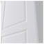 Porte intérieure traditionnelle laminée 3 panneaux blanc doux seulement-104904228