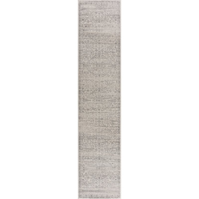 Cobien Traditional Performance Gray Area Rug