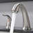 2-handle Bathroom Faucet with Drain Assembly