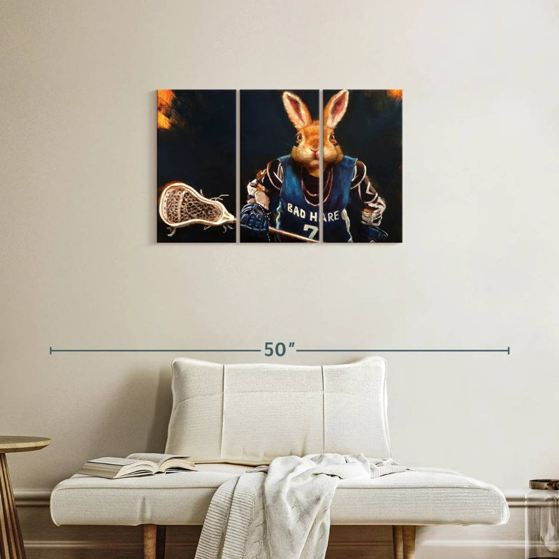 Brampt Game Face, 20" H x 33" W