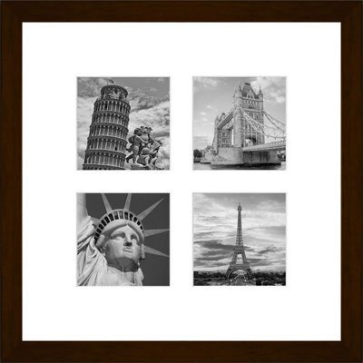 Lambertus Wood Picture Frame with Mat