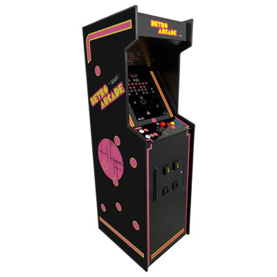 Full Size Arcade Machine with 19" Monitor and 60 Retro Games - Fully Assembled