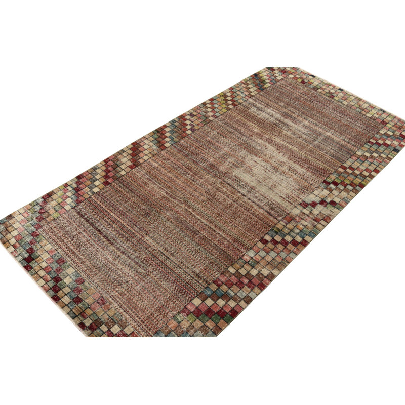 One-of-a-Kind 4'7" X 9'5" Hand Knotted Area Rug