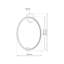 Saturno Acrylic LED Flush Mount-98626878-98626880