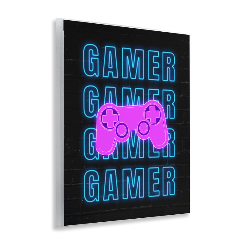 «Neon Gamer Words» par Nina Blue