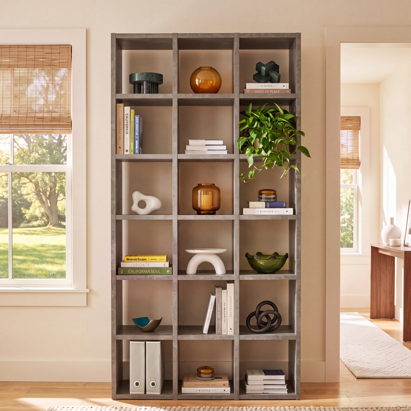 Araeya Wide Bookcase