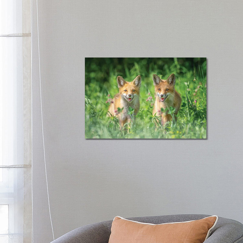 Brothers by Larry Deng - Wrapped Canvas Print, 66.04 cm H x 45.72 cm W x 1.91 cm D
