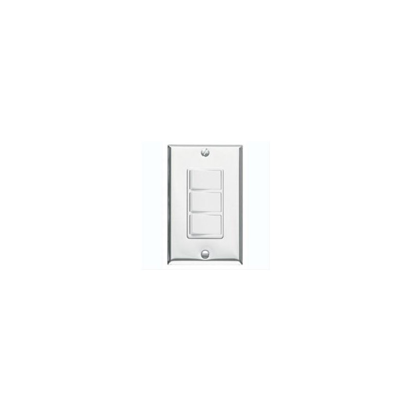 Tamper Resistant Light Switch, White