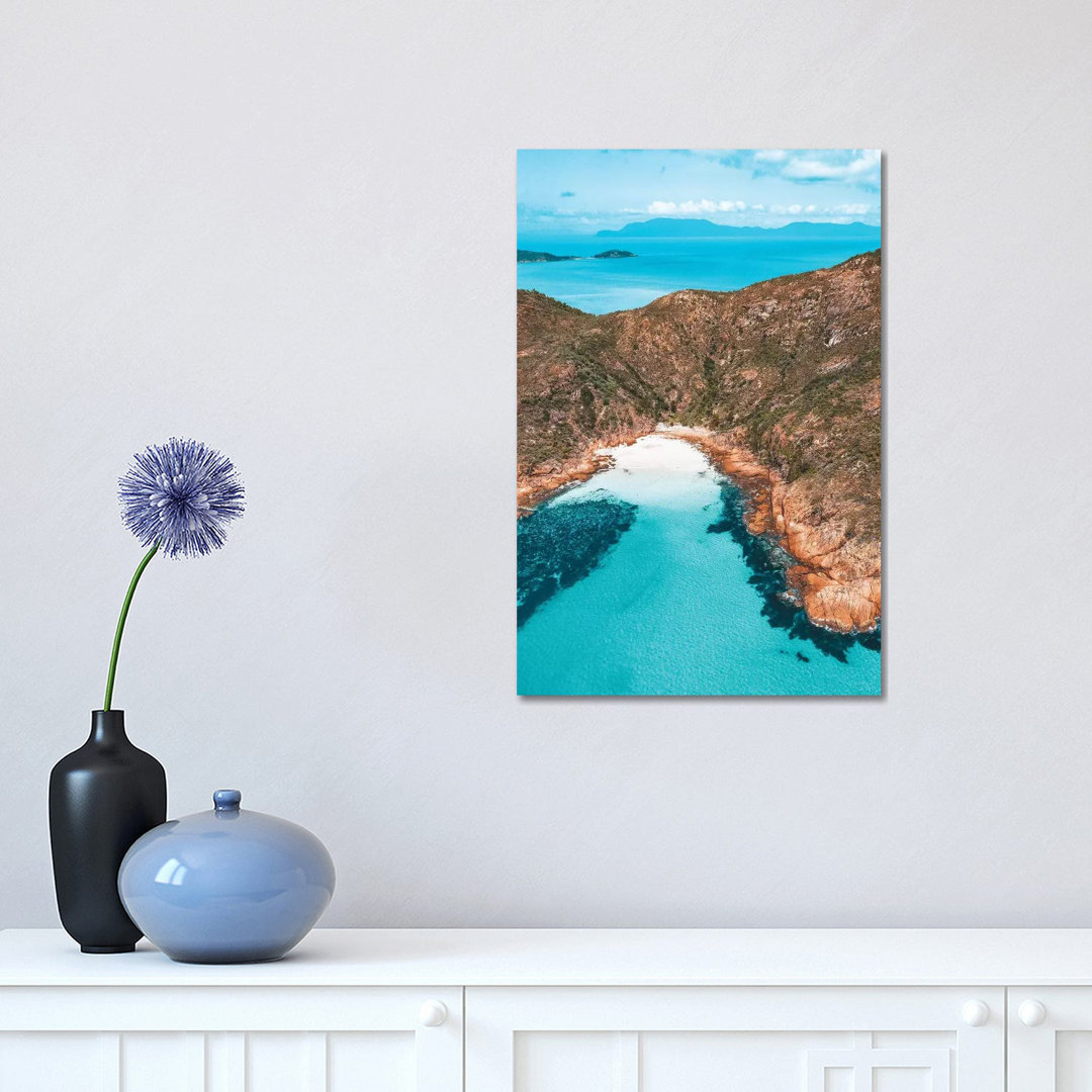 Secluded Island Bay by James Vodicka - Wrapped Canvas Gallery-Wrapped Canvas Giclée