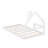 Wood Floor Bed With House-Shaped Headboard-155577933