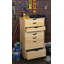 Commode de rangement roulante 8 tiroirs Carrena