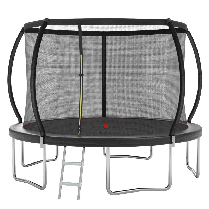 YC 12FT Trampoline Pumpkin - Standard - Noir