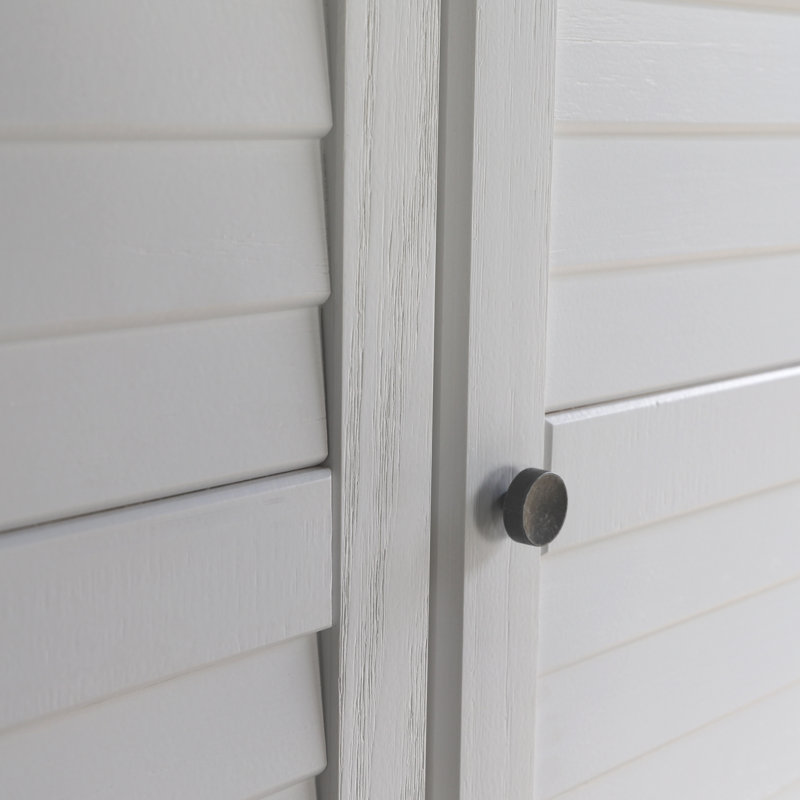 Armoire Greenport, Blanc brossé