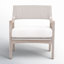 Chaise de patio avec coussins Kettil
