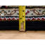 Tapis oriental en laine et soie noué à la main 3 pi 10 po x 10 pi 4 po Tabriz Mahi avec médaillons de poisson 7E89FC573A2F447B9844A8CA7BB41840