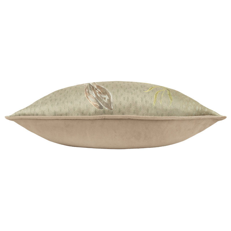 Lancefield Floral Green Rectangular Throw Cushion