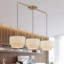 Lustre tambour à 3 lumières à intensité variable Baysinger-88580167-88580168
