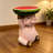 Resin Pig-Shaped Side Table
